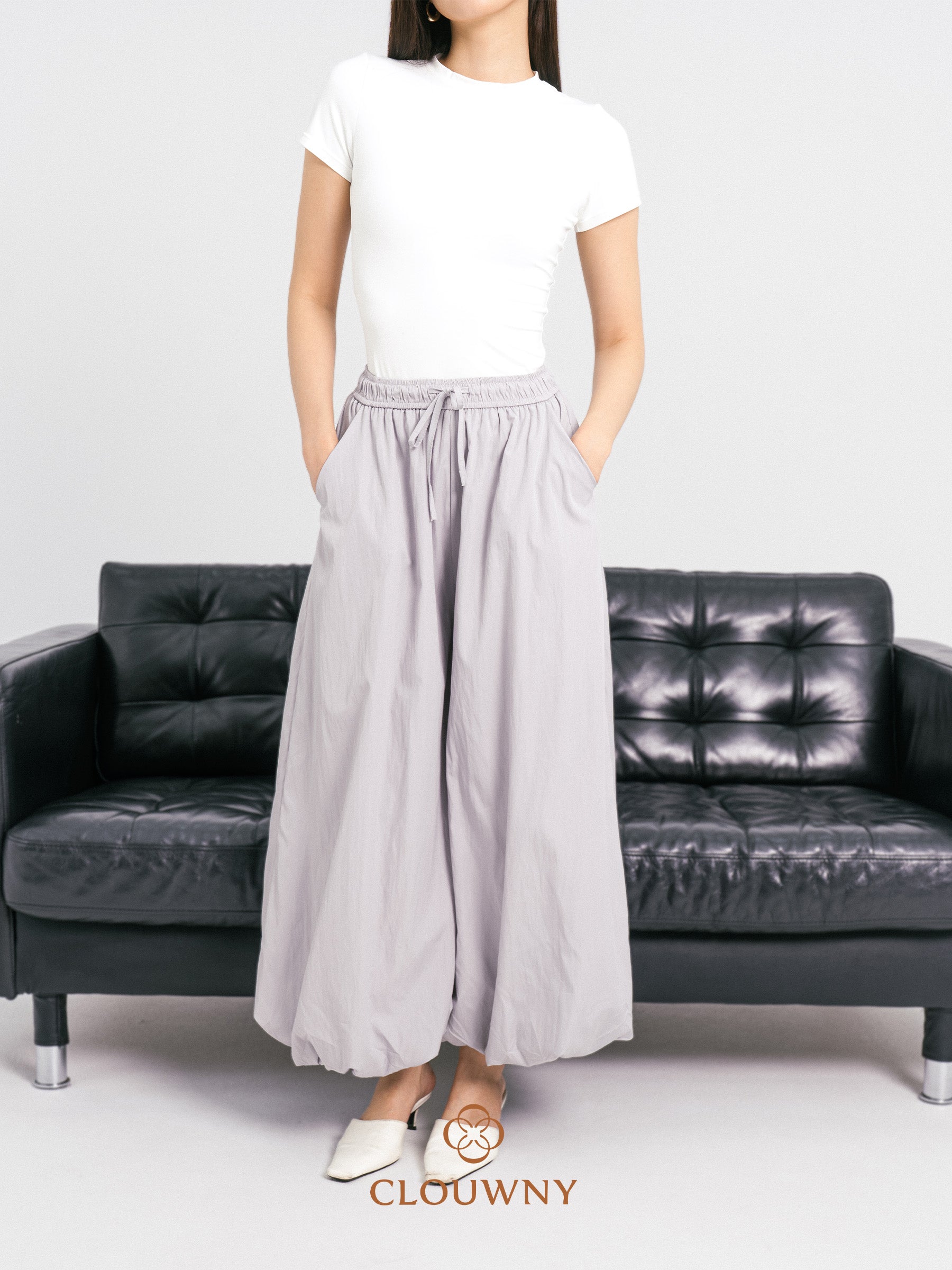 Sasya Ballon Pants - Grey